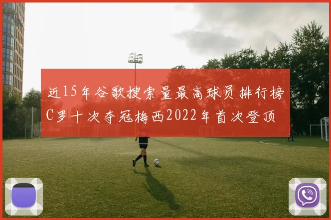 近15年谷歌搜索量最高球员排行榜C罗十次夺冠梅西2022年首次登顶