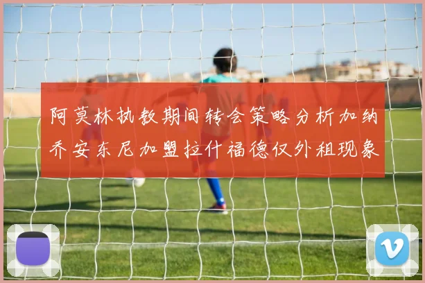 阿莫林执教期间转会策略分析加纳乔安东尼加盟拉什福德仅外租现象探讨